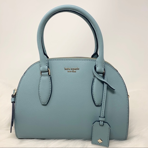 kate spade Handbags - Medium dome satchel Kate spade seaside blue new